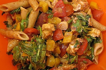 Nudelsalat mediterran 4