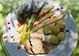 Kalbsr&uuml;cken 80 Grad mit Spargel und Fr&uuml;hkartoffeln