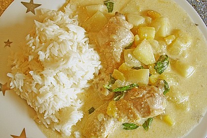 H&auml;hnchenkeulen in Fruchtso&szlig;e