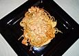 Spaghetti mit Romeo - Krabben - Sauce