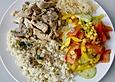 Zucchini - Champignon - Puten - Pfanne