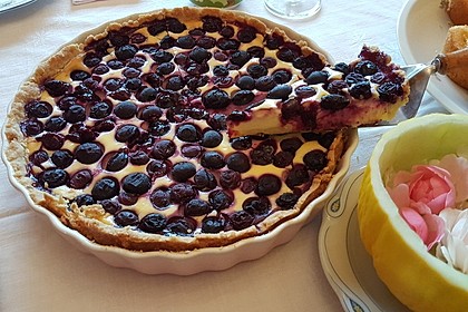 Blaubeer Tarte