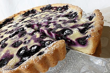 Blaubeer Tarte