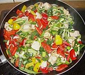 Chinesische Paprika - Gefl&uuml;gel - Pfanne (Bild)
