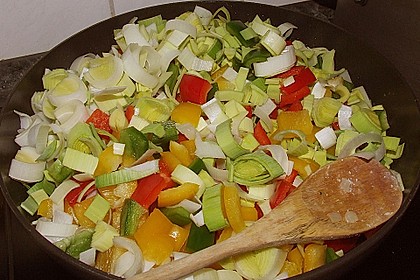 Chinesische Paprika - Gefl&uuml;gel - Pfanne 4