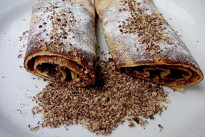 Weihnachtliche Eierkuchen mit Zimt 4