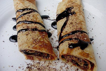 Weihnachtliche Eierkuchen mit Zimt 5