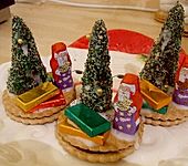 Weihnachtsb&auml;umchen zum essen (Bild)