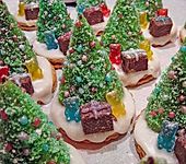 Weihnachtsb&auml;umchen zum essen (Bild)