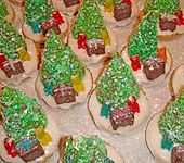 Weihnachtsb&auml;umchen zum essen (Bild)