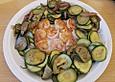 Gambas mit Zucchini