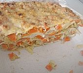 Wunderbare Spitzkohl - M&ouml;hren - Lasagne (Bild)