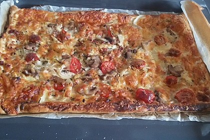 Blätterteig - Pizza 3