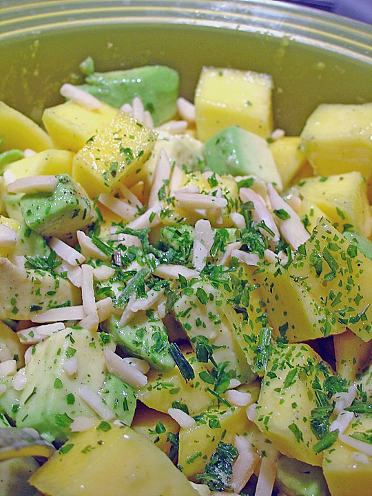 Avocado Mango Salat Von Estranha Chefkoch De