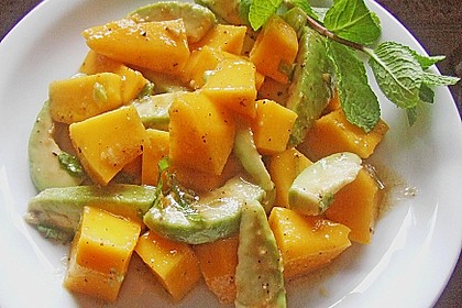 Avocado - Mango - Salat 1