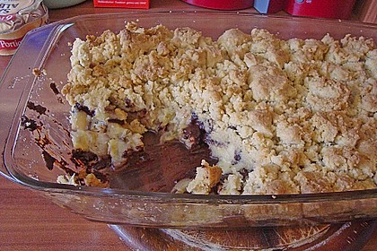 Bananen Crumble (mit Schoko) 6