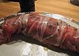 Schweinefilet mit Salbei auf Gem&uuml;se geschmort