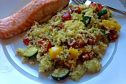 Sommerlicher Couscoussalat
