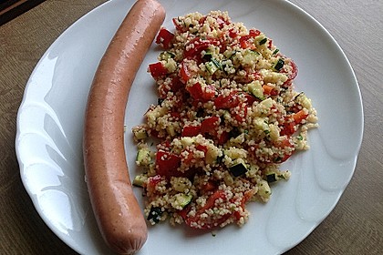 Sommerlicher Couscoussalat 4