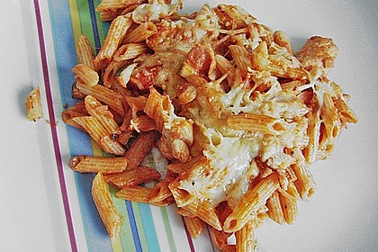 Pasta - Auflauf mit Huhn 3
