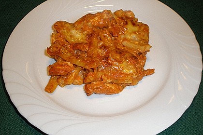 Pasta - Auflauf mit Huhn 4