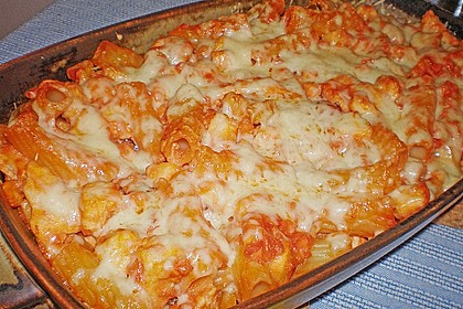 Pasta - Auflauf mit Huhn