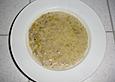 Hackfleisch - K&auml;se - Lauchsuppe