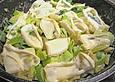 Franz&ouml;sische Lauch - Kartoffel - Pfanne mit Brie