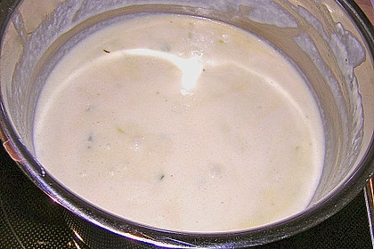 Penne rigate mit scharfer Käsesauce 9