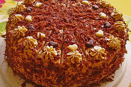 Cappuccino - Nuss Torte 4