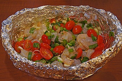 Garnelenpfanne (f&uuml;r den Grill) 8