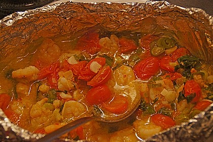 Garnelenpfanne (f&uuml;r den Grill) 9