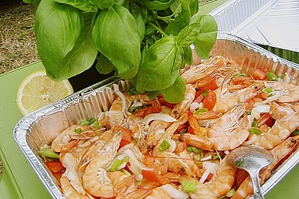 Garnelenpfanne (f&uuml;r den Grill)