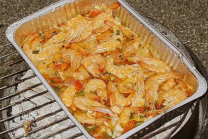 Garnelenpfanne (f&uuml;r den Grill) 1