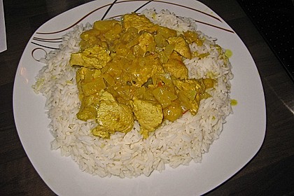 Curryfleisch mit Banane 6