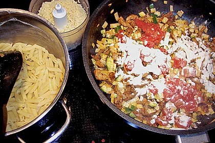 Makkaroni - Gyros - Auflauf 2