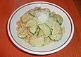 Rahmnudeln mit Zucchini