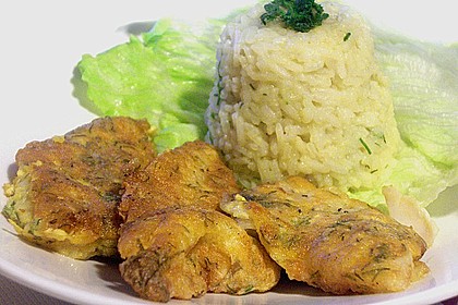 Seelachsfilet mit gr&uuml;nem K&uuml;rbiskernreis