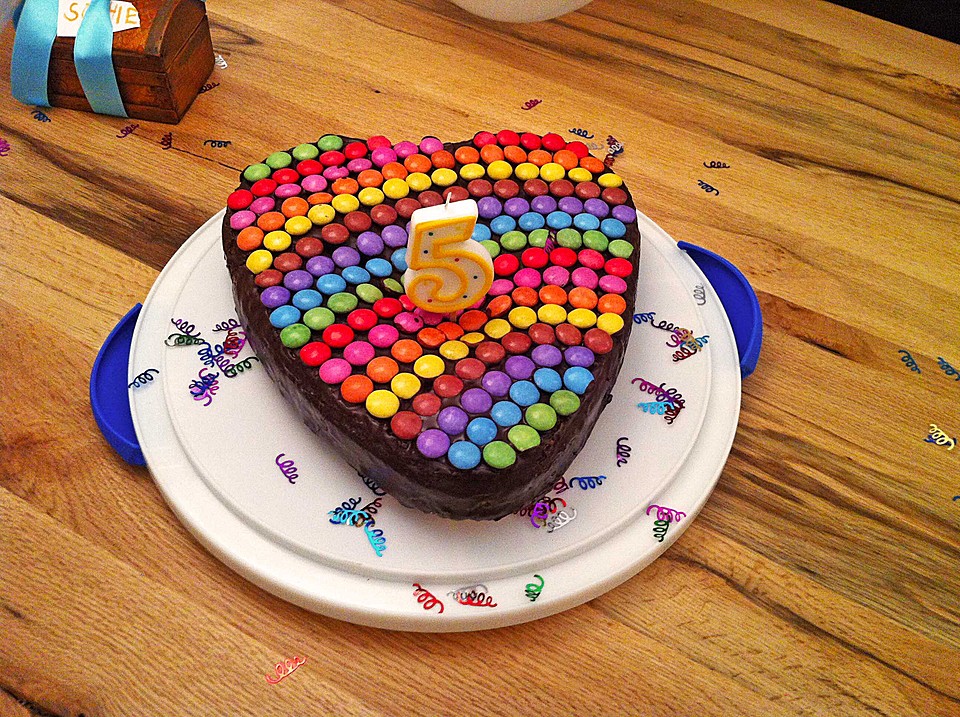 Smarties Kuchen Rezept Mit Bild