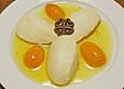 Orangen - Marzipan - Joghurt - Creme