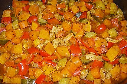 Kürbis - Schmortopf