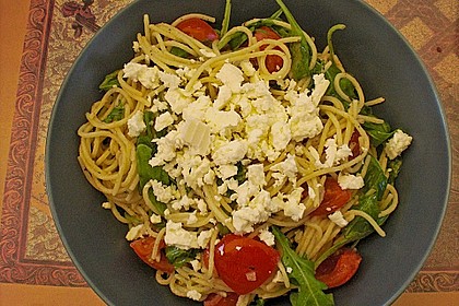 Spaghetti di Rucola 1