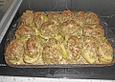 Gef&uuml;llte Kartoffeln mit Wei&szlig;kraut