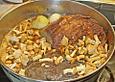 Schweinebraten mit Pilzen