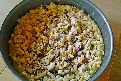 Omas Streusel - Zwetschgenkuchen mit Mürbteig 12