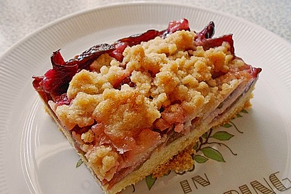 Omas Streusel - Zwetschgenkuchen mit Mürbteig 2