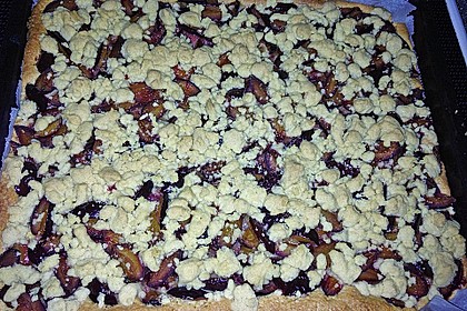 Omas Streusel - Zwetschgenkuchen mit Mürbteig 15