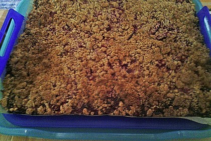Omas Streusel - Zwetschgenkuchen mit Mürbteig 11