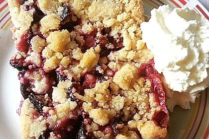 Omas Streusel - Zwetschgenkuchen mit Mürbteig 5