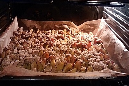 Omas Streusel - Zwetschgenkuchen mit Mürbteig 7